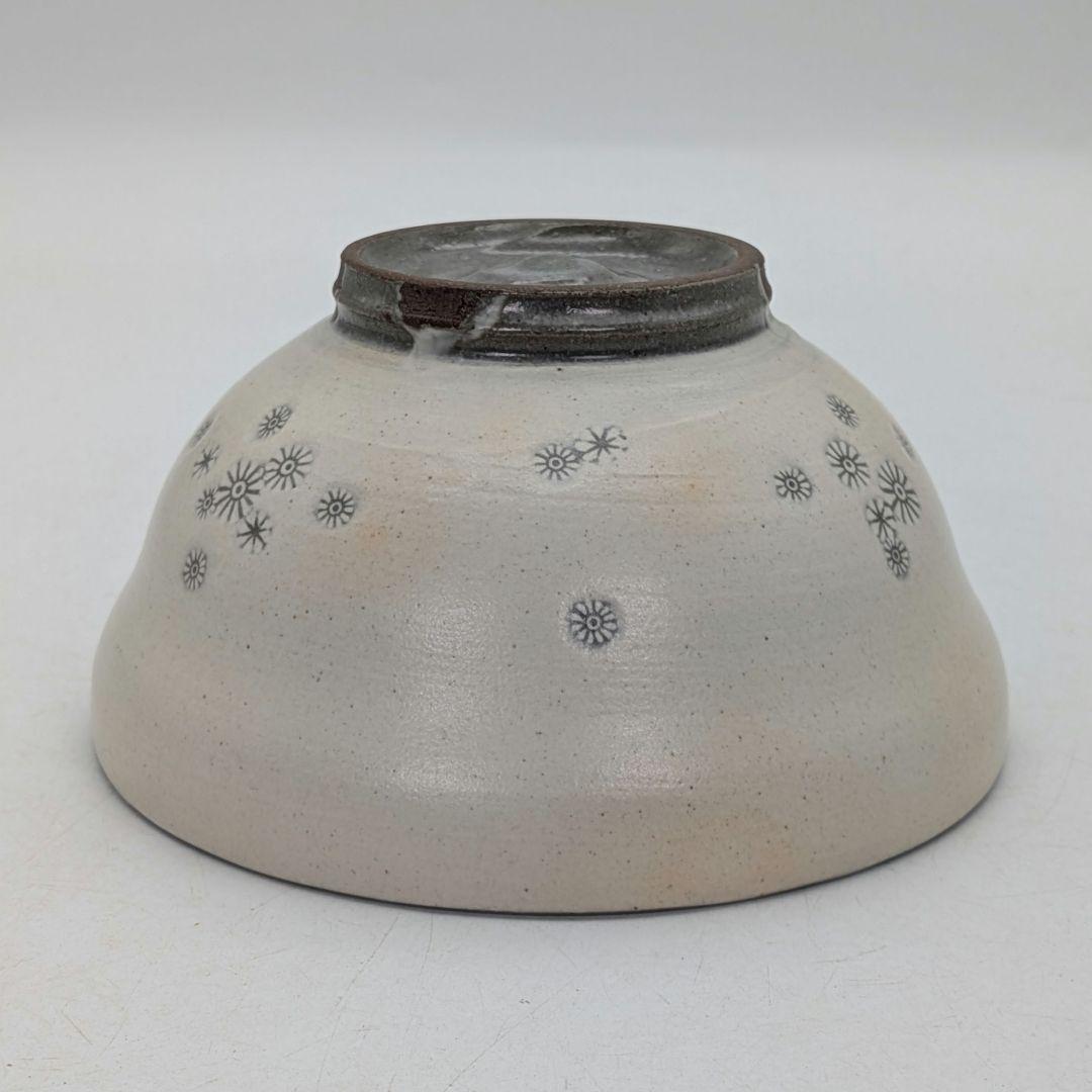 Teratani Kiln — Shin-Korai Hakeme Chrysanthemum Chawan, Tomobako