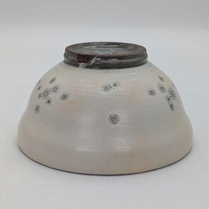 Teratani Kiln — Shin-Korai Hakeme Chrysanthemum Chawan, Tomobako