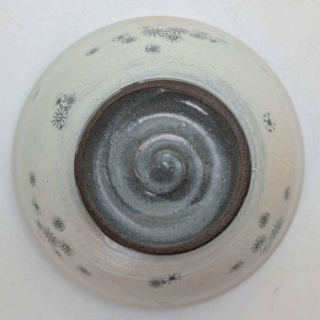 Teratani Kiln — Shin-Korai Hakeme Chrysanthemum Chawan, Tomobako