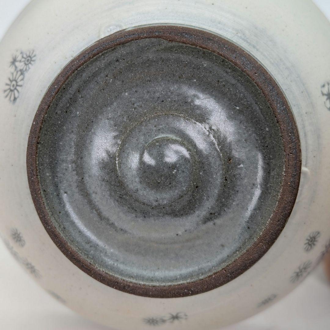 Teratani Kiln — Shin-Korai Hakeme Chrysanthemum Chawan, Tomobako