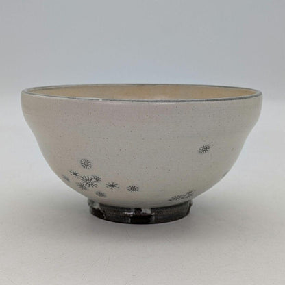 Teratani Kiln — Shin-Korai Hakeme Chrysanthemum Chawan, Tomobako