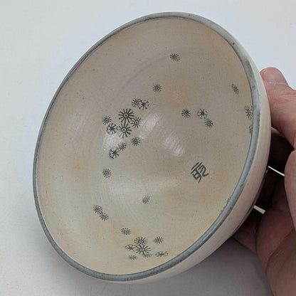 Teratani Kiln — Shin-Korai Hakeme Chrysanthemum Chawan, Tomobako