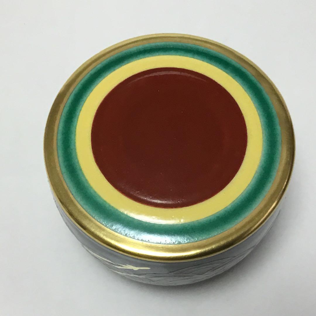 Maki-e Kogo Incense Container by Kaga Zuizan — Koma & Seigaiha Urushi Lacquer, Tea Ceremony, Tomobako