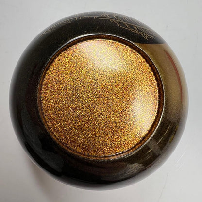 Kitamura Soshin — Matsu Maki-e Natsume Tea Caddy, Full-Body Pine Forest with Gold Nashiji Interior