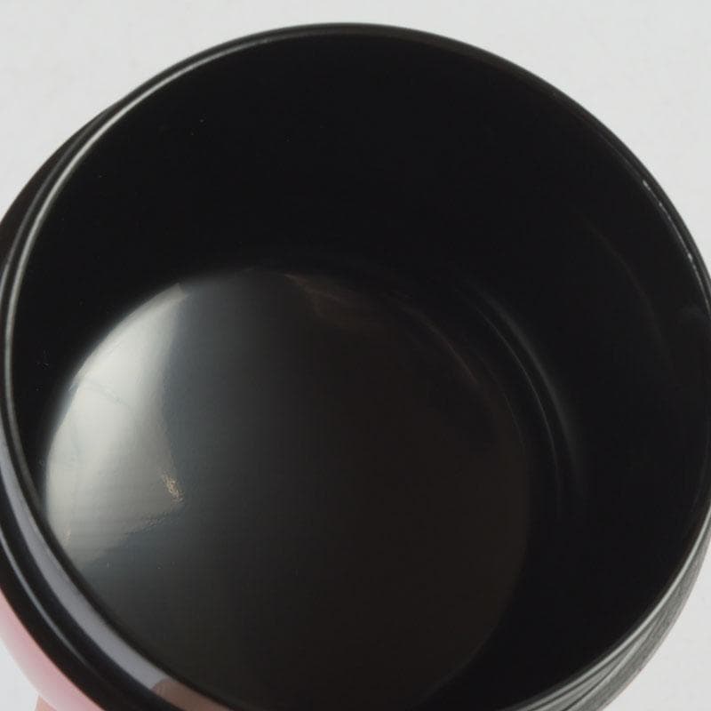 Narcissus Suisen Maki-e O-Natsume Tea Caddy by Sakashita Yuho Yamanaka-nuri