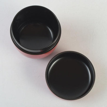 Narcissus Suisen Maki-e O-Natsume Tea Caddy by Sakashita Yuho Yamanaka-nuri