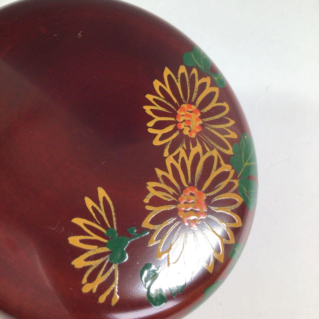 Wada Kinsai Gold Maki-e Chrysanthemum Chu-Natsume Daitoku-ji Authentication