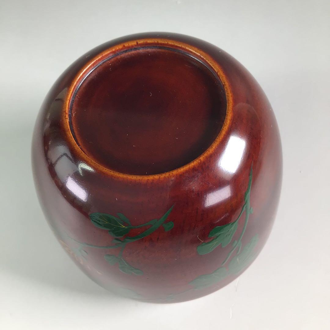 Wada Kinsai Gold Maki-e Chrysanthemum Chu-Natsume Daitoku-ji Authentication