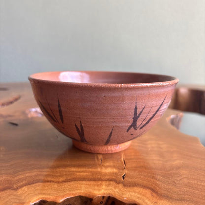 Nakazato Yoshitaka Karatsu Chawan — Iron Painting, Signed Box