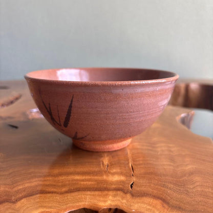 Nakazato Yoshitaka Karatsu Chawan — Iron Painting, Signed Box