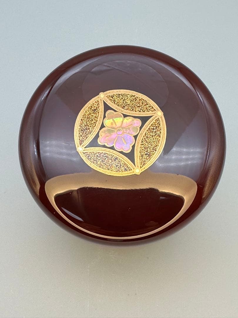 Takara-zukushi Natsume by Oya Yoshio – Japanese Tea Caddy – Treasure Makie – Japan
