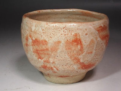 Suzuki Osamu Shino Tea Bowl 'Soshun' — Living National Treasure, Certified 1994