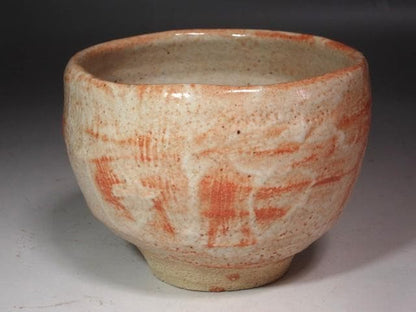Suzuki Osamu Shino Tea Bowl 'Soshun' — Living National Treasure, Certified 1994