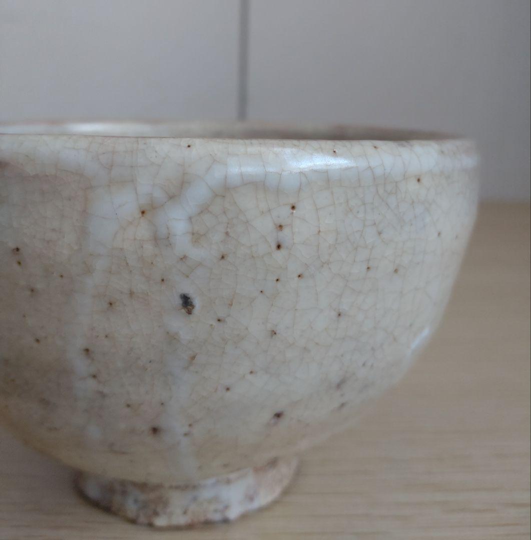 12th Tahara Tobei Hagi Kannyu Chawan - Tall Cylindrical Tea Bowl with Signed Box