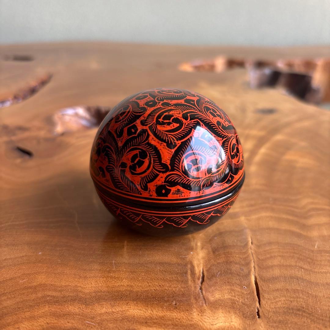 Incense Container Kinma Lacquer Sanuki Kogo by Tomiyama Shōsai