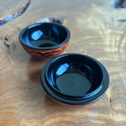Incense Container Kinma Lacquer Sanuki Kogo by Tomiyama Shōsai