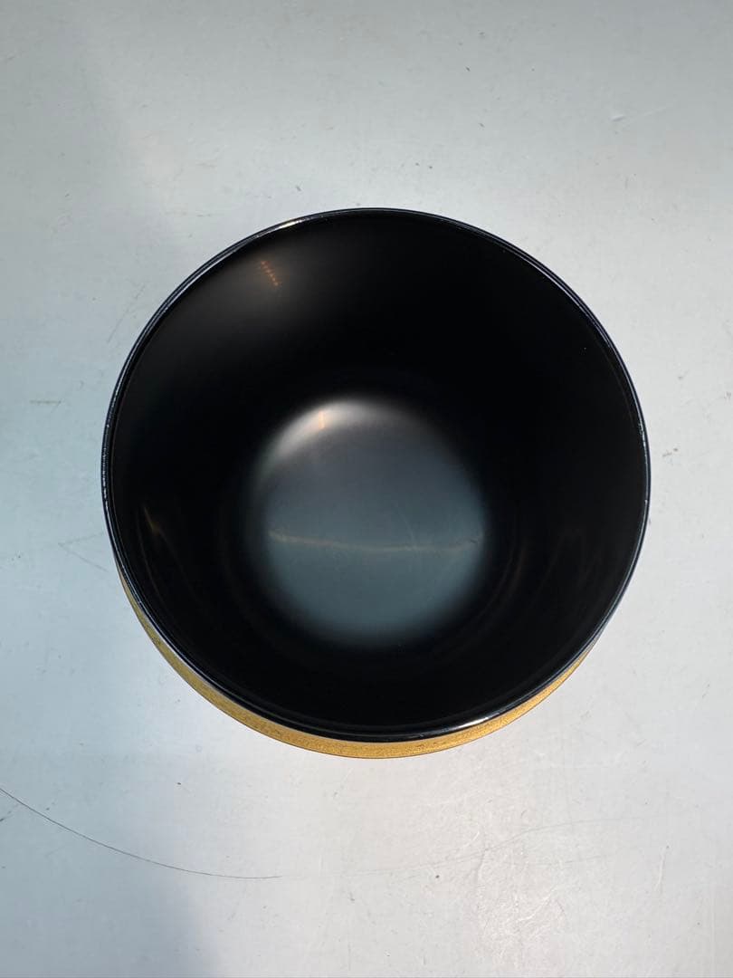 Tada Chuun | Sasa-tsuyu Maki-e Chu-Natsume — Black Lacquer Tea Caddy with Bamboo Dew