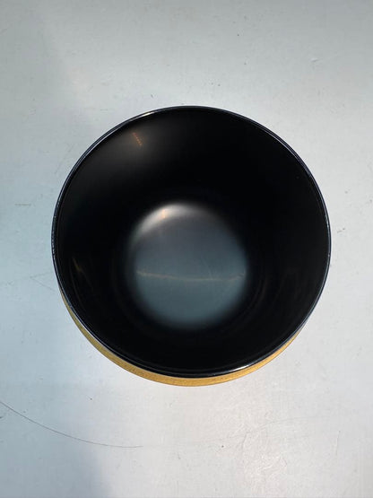 Tada Chuun | Sasa-tsuyu Maki-e Chu-Natsume — Black Lacquer Tea Caddy with Bamboo Dew