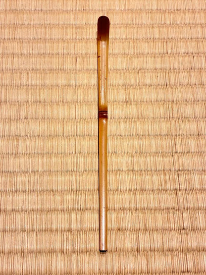 Daitokuji Zen Master Chashaku Fuyu Kodachi - Bamboo Tea Scoop with Signed Box