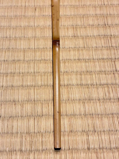 Daitokuji Zen Master Chashaku Fuyu Kodachi - Bamboo Tea Scoop with Signed Box