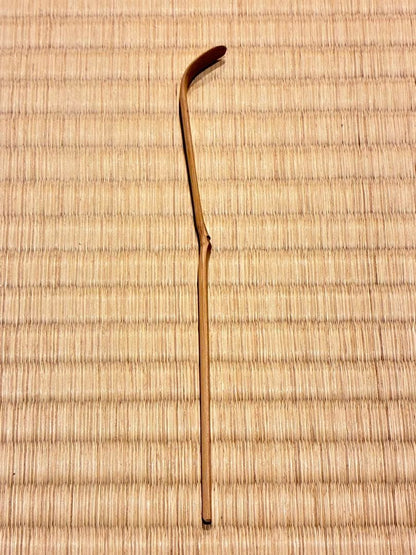 Daitokuji Zen Master Chashaku Fuyu Kodachi - Bamboo Tea Scoop with Signed Box