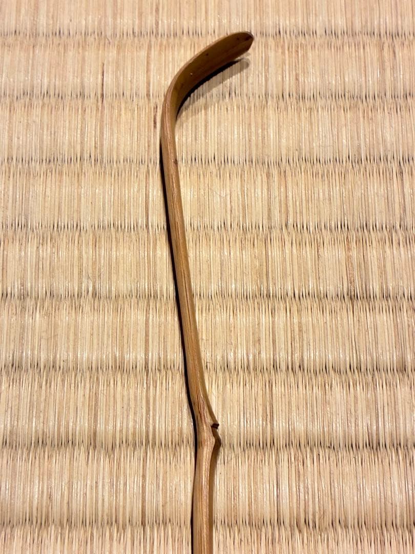 Daitokuji Zen Master Chashaku Fuyu Kodachi - Bamboo Tea Scoop with Signed Box