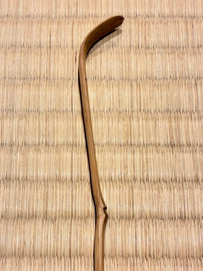 Daitokuji Zen Master Chashaku Fuyu Kodachi - Bamboo Tea Scoop with Signed Box
