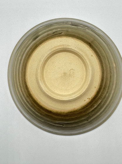 Dragonfly Motif Tada Ware Tea Bowl by Unkei II - Katsumushi Chawan with Signed Box