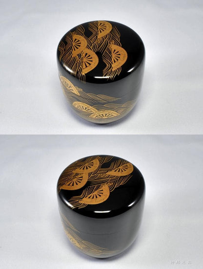 Katawaguruma Maki-e Oo-Natsume by Nakamura Soin — Kaga Lacquer Silver Interior