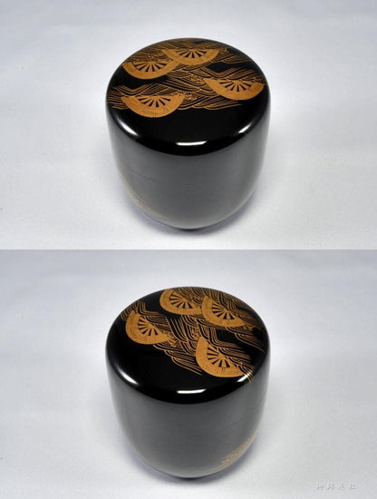 Katawaguruma Maki-e Oo-Natsume by Nakamura Soin — Kaga Lacquer Silver Interior