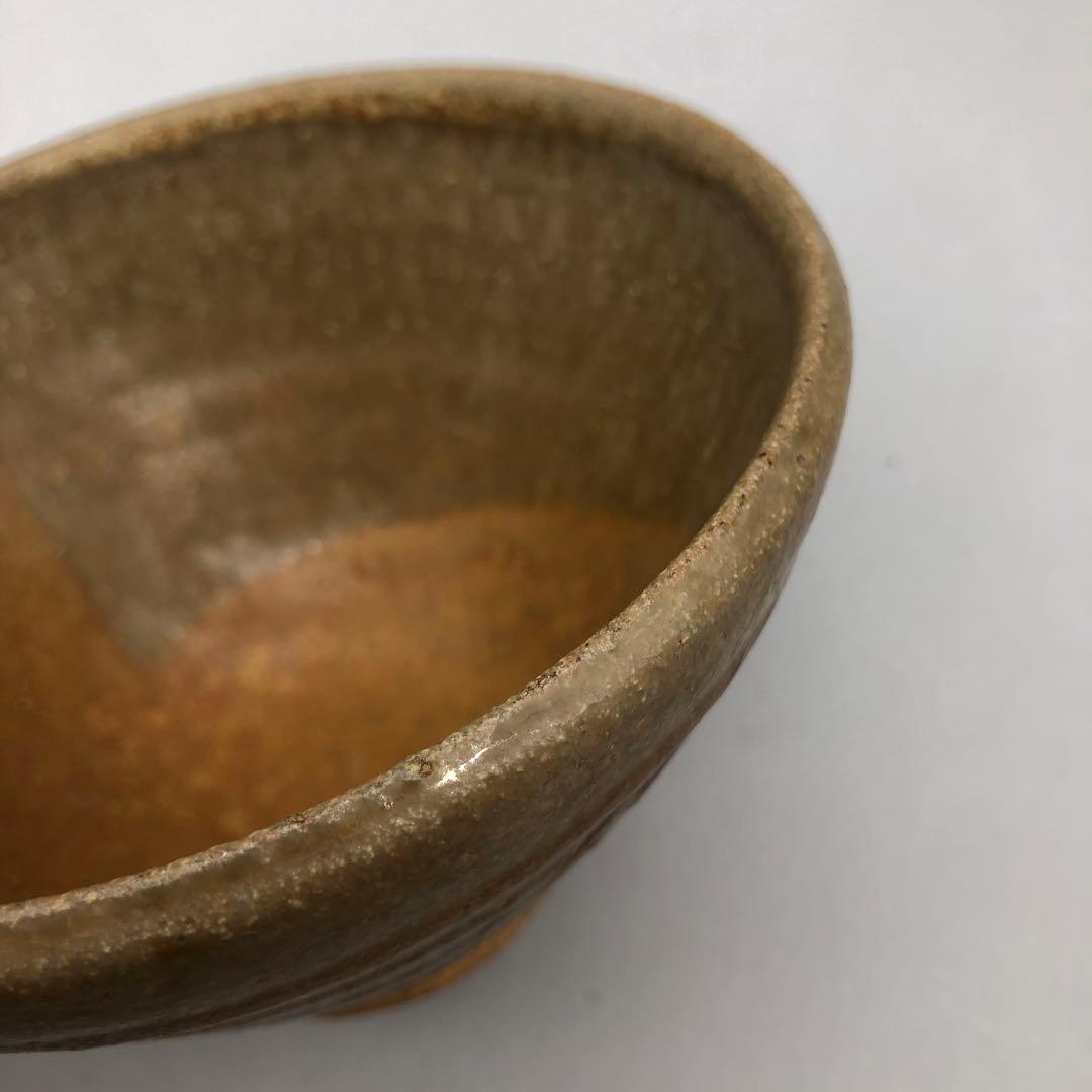 Irabo Akae Tea Bowl "Kareno" by Suzuki Hachiro - Seto Ware Chawan with Iron Painted Reeds