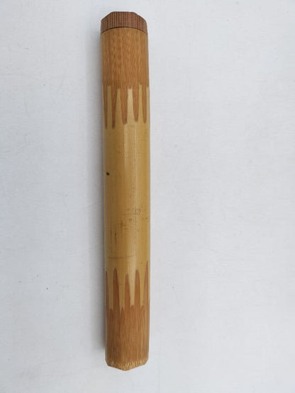 Chashaku Tea Scoop 'Kanzan' – Three-Node – Ueda Gizan – Daitokuji Kotooin