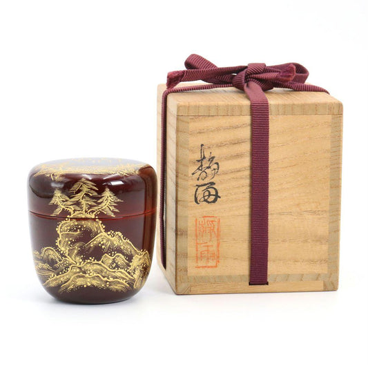 Fujiwara Seisuke (Seiu) — Rokaku Sansui Chinkin Natsume, Tame-Nuri