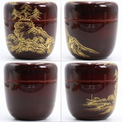 Fujiwara Seisuke (Seiu) — Rokaku Sansui Chinkin Natsume, Tame-Nuri