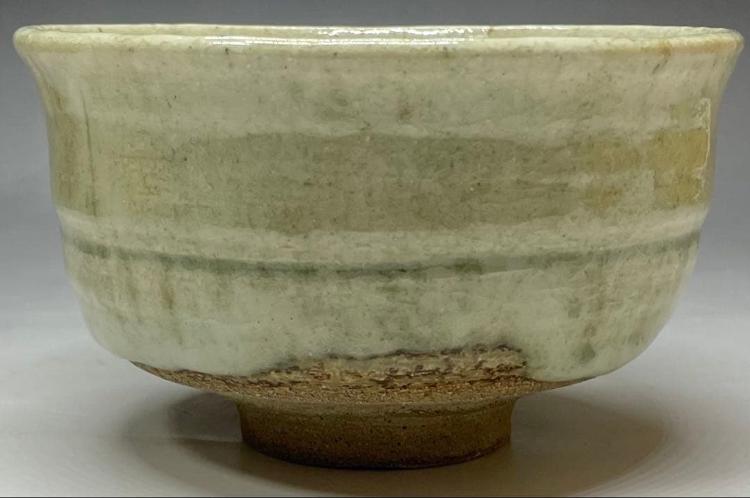 Iga Ware Chawan by Kikuyama Tonenoo | Mie Cultural Property Ash Glaze Tea Bowl