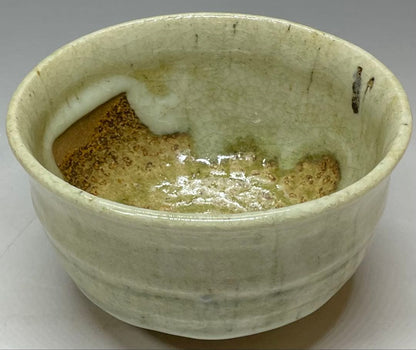 Iga Ware Chawan by Kikuyama Tonenoo | Mie Cultural Property Ash Glaze Tea Bowl