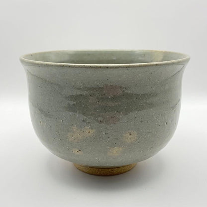 Hanasaka Jiisan Bowl by Terao Tozo – Kenzan Style Chawan – Sakura Art – Japan