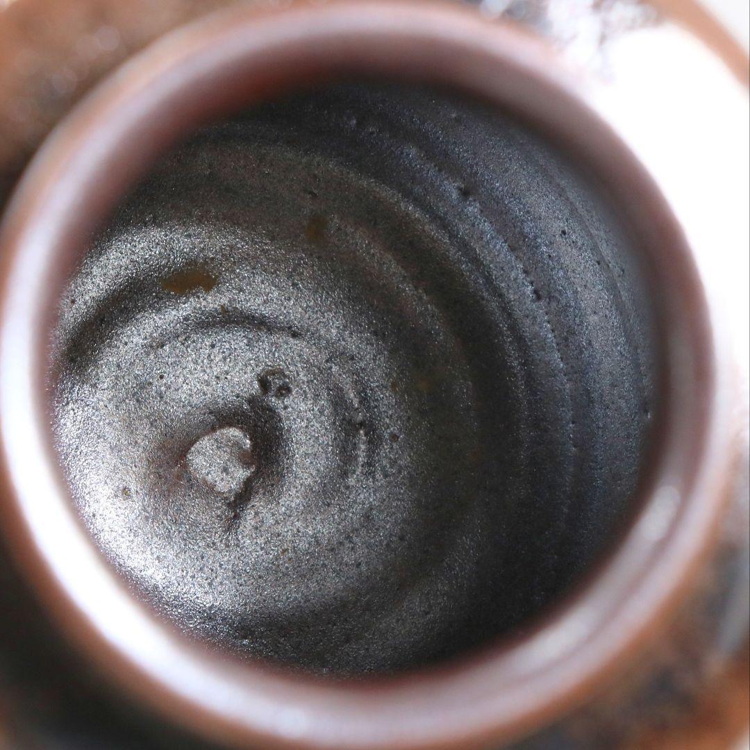 Katatsuki Tea Caddy After the Famous 'Hatsuhana' — Shoryuji Kiln, with Silk Shifuku & Tomobako