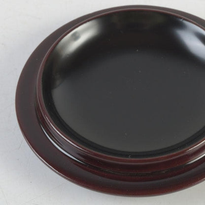 Kinrinji Maki-e Lacquer Natsume Tea Caddy by Yusai — Autumn Grasses on Tame-nuri, Signed Box