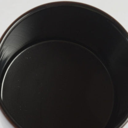 Kinrinji Maki-e Lacquer Natsume Tea Caddy by Yusai — Autumn Grasses on Tame-nuri, Signed Box