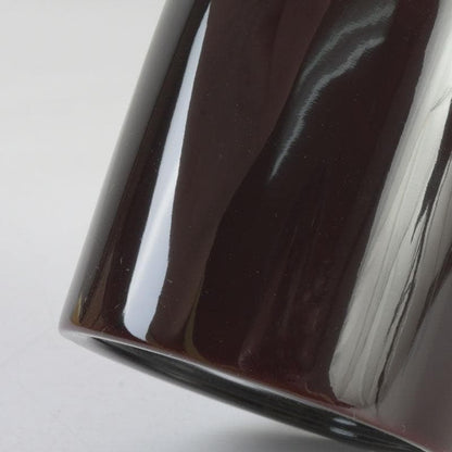 Kinrinji Maki-e Lacquer Natsume Tea Caddy by Yusai — Autumn Grasses on Tame-nuri, Signed Box