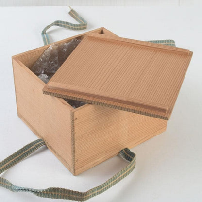 Imai Masayuki — Shiranami White Wave Chawan, Tomobako with Cloth