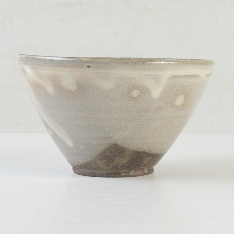 Imai Masayuki — Shiranami White Wave Chawan, Tomobako with Cloth