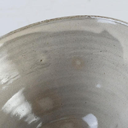 Imai Masayuki — Shiranami White Wave Chawan, Tomobako with Cloth