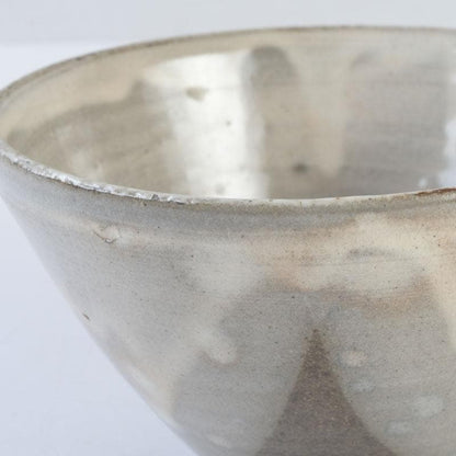 Imai Masayuki — Shiranami White Wave Chawan, Tomobako with Cloth