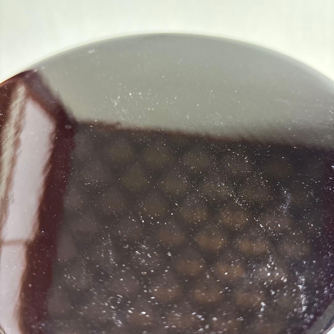 Shōdai Ware Water Jar by Chikashige Jitaro — Tenmoku and Ash Glaze, Black Lacquer Lid