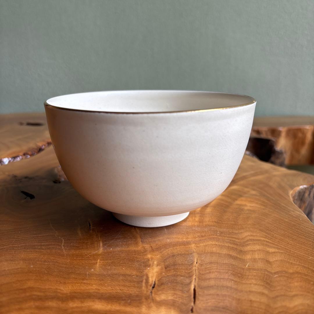 Kutani Matcha Bowl Autumn Maple by Chikusen-gama | Nishikide Momiji Tea Bowl with Tomobako