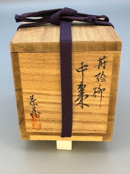 Maki-e Willow Lacquer Tea Caddy by Nakamura Kyozo — Natsume