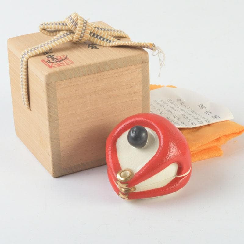 Banko-yaki Hajiki-zaru Monkey Kogo by Kaga Zuizan Ceramic Incense Container
