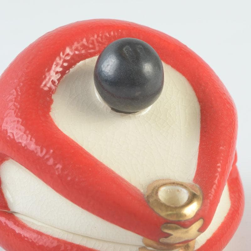 Banko-yaki Hajiki-zaru Monkey Kogo by Kaga Zuizan Ceramic Incense Container